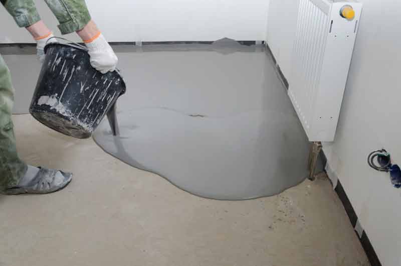 Nyt beton gulv