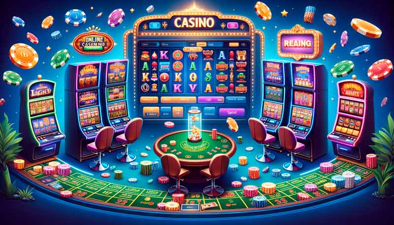 Casino grafik illustration